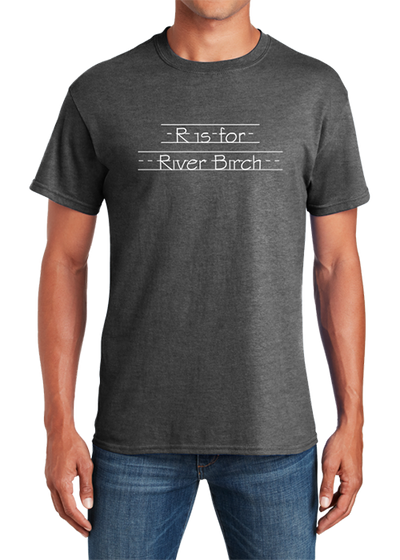 River Birch Softstyle T-shirt Heather Dark Gray - YSD