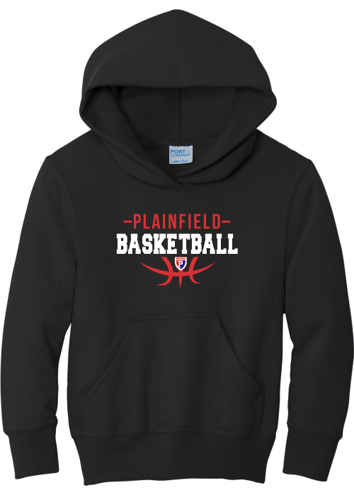 MY Plainfield Basketball- YOUTH PLAINFIELD BASKETBALL HOODIE - YSD