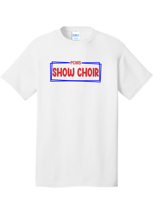 Plainfield Middle School Show Choir Box Cotton T-shirt - YSD