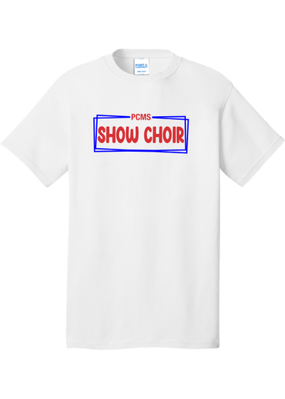 Plainfield Middle School Show Choir Box Cotton T-shirt - YSD