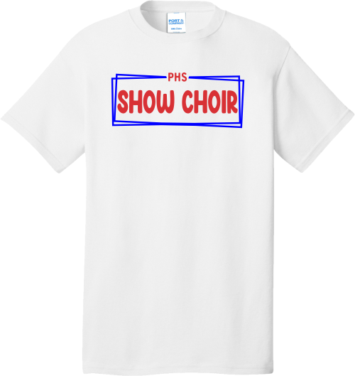 Plainfield Show Choir Box Cotton T-shirt - YSD