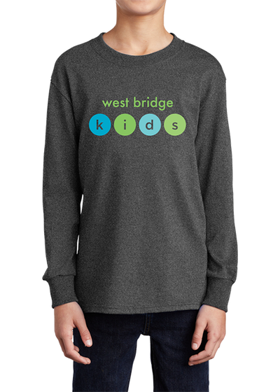 West Bridge Church Youth Long Sleeve Core Cotton Tee Color - YSD