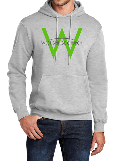 West Bridge Church Core Fleece Pullover Hooded Sweatshirt - YSD