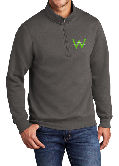 West Bridge Church Core Fleece 1/4-Zip Pullover Sweatshirt - YSD