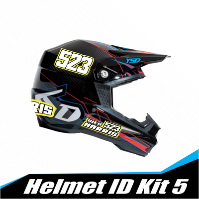 Helmet ID kit 5 - Y&S Designs, LLC