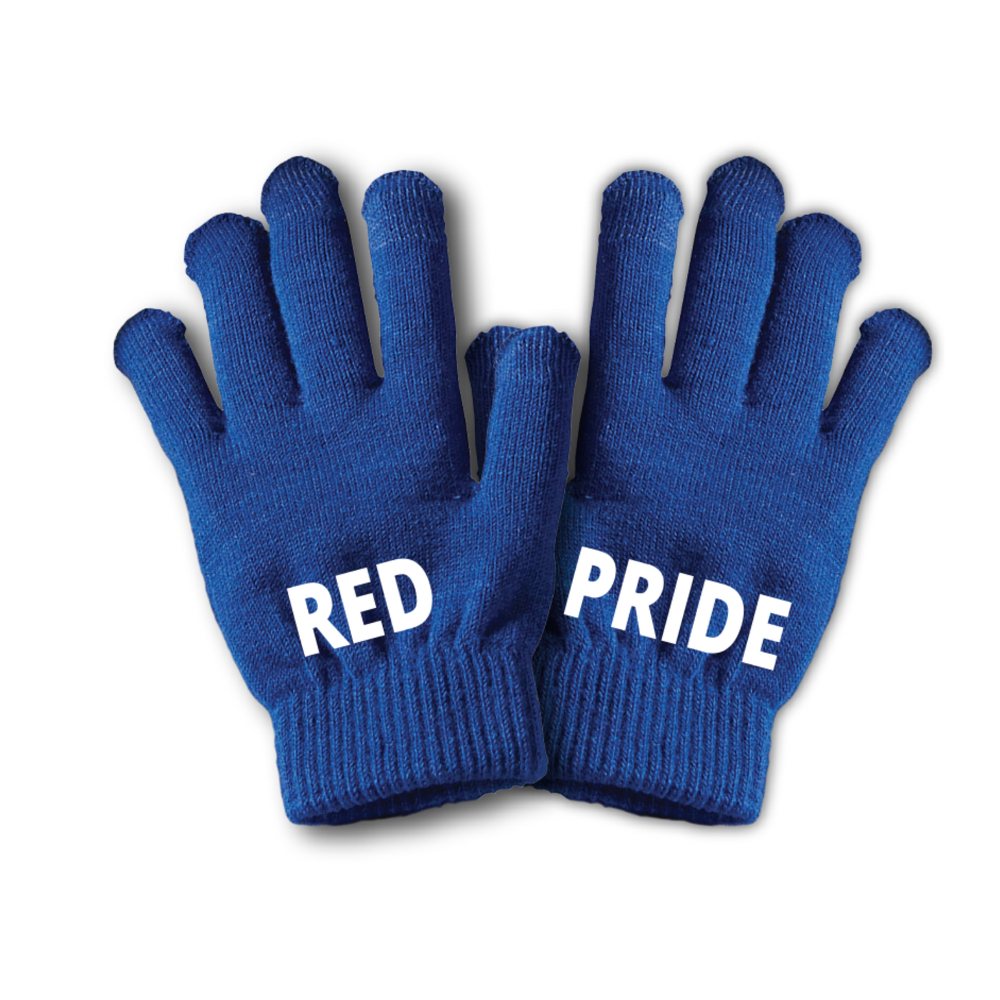 PLAINFIELD RED PRIDE Spectator Gloves - Y&S Designs, LLC