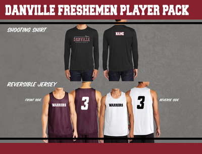 Danville High School Player Pack Freshmen - Required for FRESHMAN TEAM - YSD