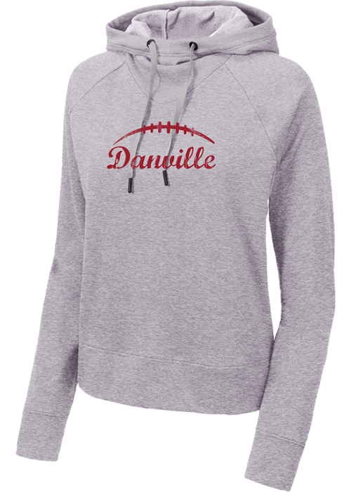 Danville Football Ladies Lightweight French Terry Pullover Hoodie - YSD