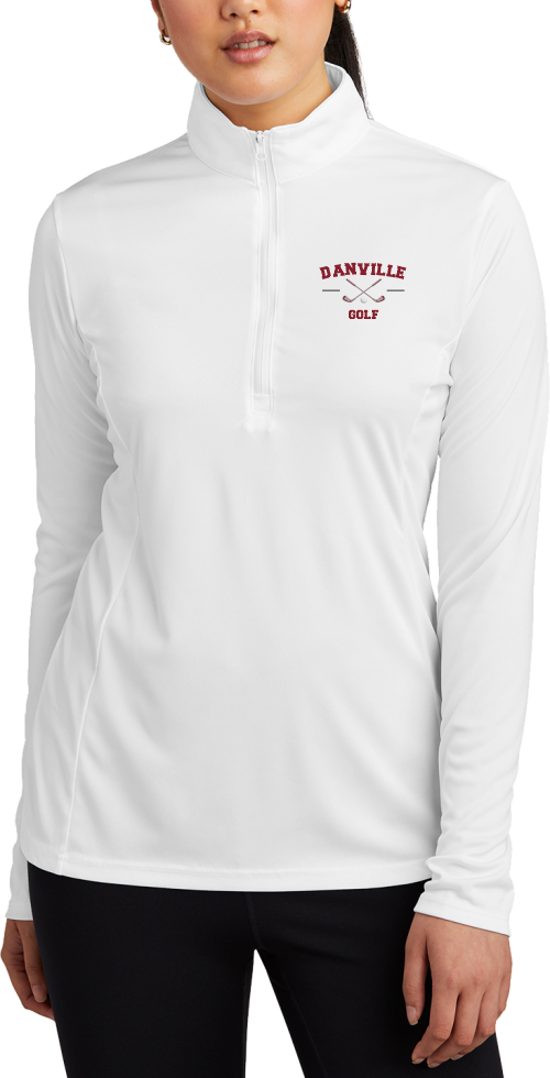 Danville Golf Ladies 1/4-Zip Pullover - Y&S Designs, LLC