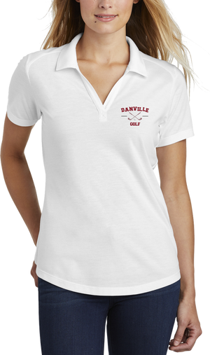 Danville Golf Ladies PosiCharge ® Tri-Blend Wicking Polo - Y&S Designs, LLC