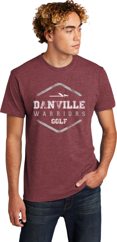 Danville Golf Unisex CVC Tee - Y&S Designs, LLC