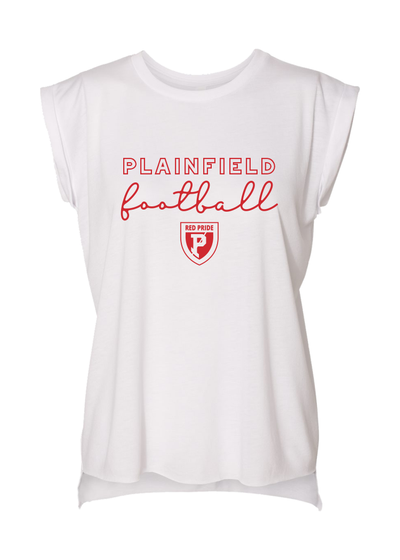 Plainfield Football Muscle Tee - Y&S Designs, LLC