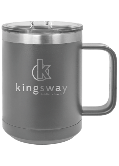 Kingsway Polar Camel 15 oz. Mug with Slider Lid - YSD