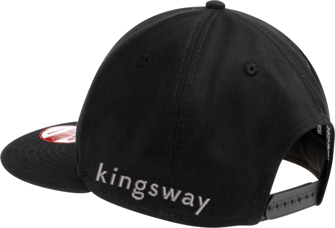 Kingsway's 50th Anniversary Flat Bill Snapback Cap - Y&S Designs, LLC