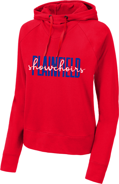 Plainfield Show Choir Ladies Lightweight French Terry Pullover Hoodie - YSD