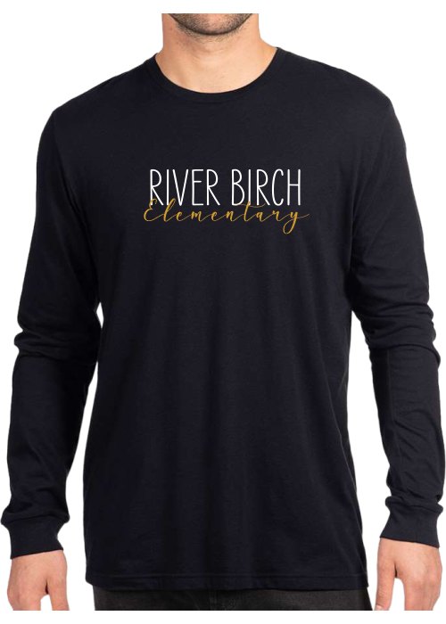 River Birch Elementary Unisex Long Sleeve Tee - Y&S Designs, LLC