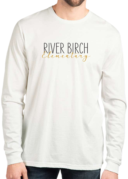River Birch Elementary Unisex Long Sleeve Tee - Y&S Designs, LLC