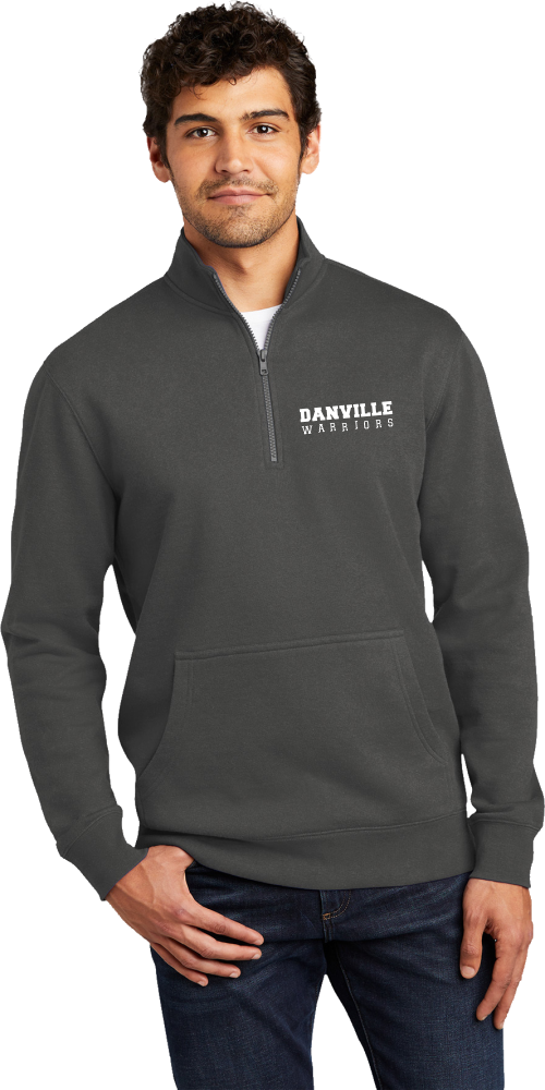 DANVILLE WARRIOR 1/4 ZIP - Y&S Designs, LLC