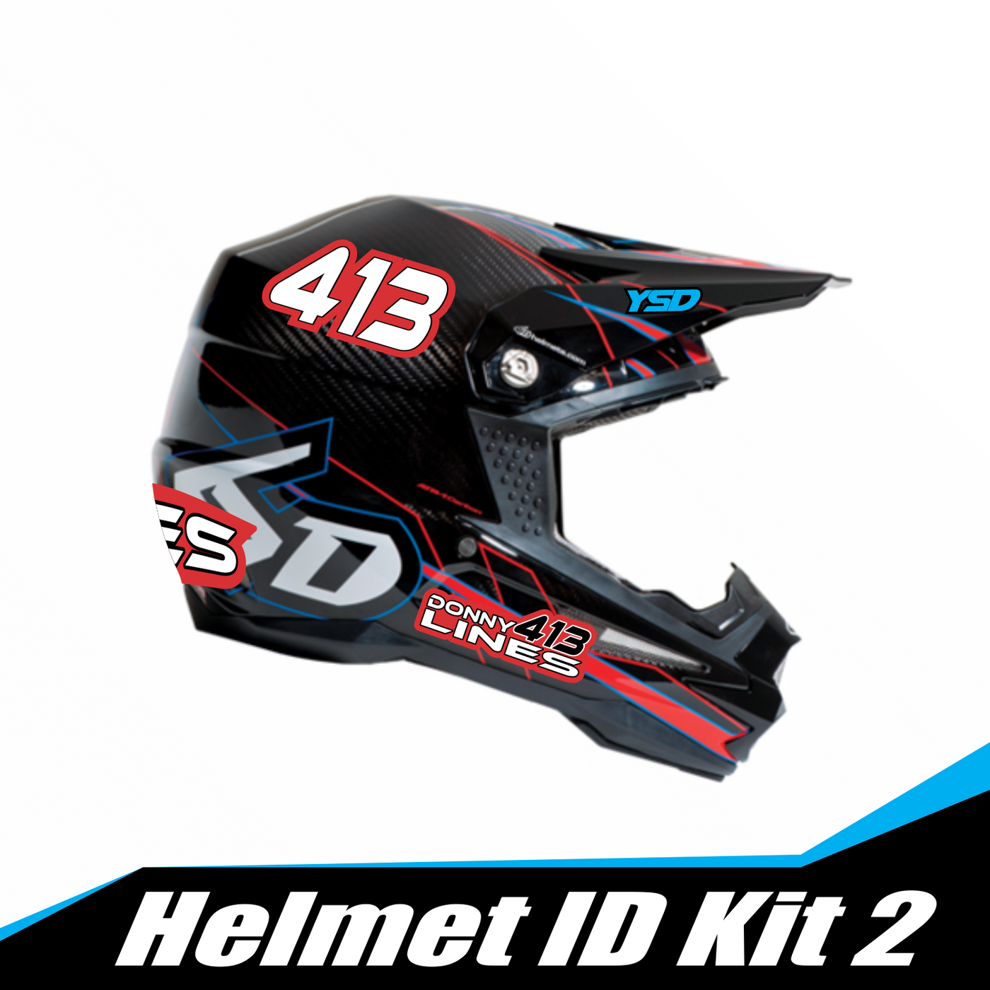 Helmet ID kit 2 - Y&S Designs, LLC