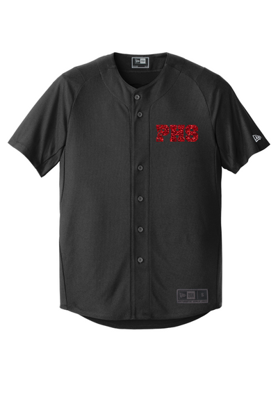 PLAINFIELD CHOIRS Full Button Lightweight Baseball Jersey - Y&S Designs, LLC