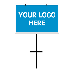 T-Bar Sign Stakes with Sign 24X36 - Y&S Designs, LLC
